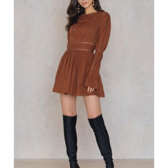 Free PeopleThe Victorian Waist Mini Dress - Picture 4 of 4